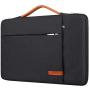 Lacdo 360° Protective 11 Inch Chromebook Case Handle Laptop Sleeve for 11.6 inch Samsung HP Stream / Acer Chromebook R 11 / ASUS C202 / MacBook Air 11.6 inch, Surface Pro X 7 6, C330 2-in-1 Bag, Black