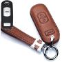 Jazzshion Smart Key Cover Case Jacket Protector Holder for Mazda 3 CX3 CX5 CX7 CX9 SPEED3 3 Buttons Smart Key Fob Remote