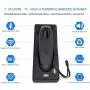 QR Barcode Scanner Dual 2.4G Wireless + Bluetooth 1D 2D Barcode Scanner QR PDF417 Data Matrix UPC Rechargeable Bar Code Scanner for Laptops/PC/Android/Apple iOS with Base