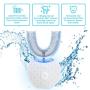 Sunshine Health Products U-Shape Electronic Sonic Toothbrush & LED Teeth Ultra Whitening Kit 35% Carbamide Peroxide Gel Syringe