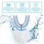 Sunshine Health Products U-Shape Electronic Sonic Toothbrush & LED Teeth Ultra Whitening Kit 35% Carbamide Peroxide Gel Syringe