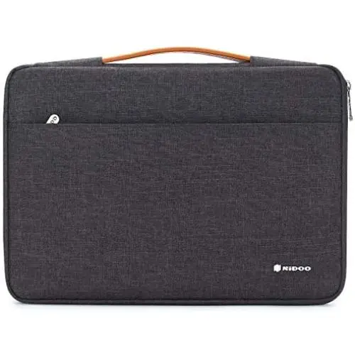 NIDOO 10 inch Laptop Sleeve case Notebook Bag Protective Handbag for 10.5'' 11'' iPad Pro / 10.5'' iPad Air / 10.2'' iPad / 10'' Microsoft Surface Go / 10.5'' Galaxy Tab S4 / 10.1'' Ideapad D330, Dark Gray