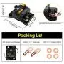 M1A2 Circuit Breaker 30A Waterproof Fuse Inline Holder Resettable Fuse Manual Reset 12V-48V DC for Car Audio RV Home Marine Boat Truck Trolling Motors