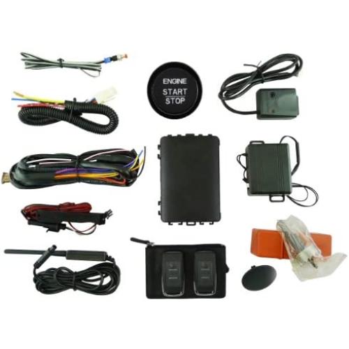 EasyGO (AM-UNIVERSAL-R) Universal Smart Key System with Remote Start, Proximity Entry and Vehicle Security