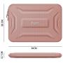 SUPGEAR Laptop Sleeve Case for 13-13.3 Inch Notebook, Shockproof Waterproof Computer Bag Protective Compatible for MacBook Pro, MacBook Air, Notebook, Microsoft Surface, Chromebook (Rose Gold)