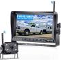 AMTIFO A7 HD 1080P Digital Wireless Backup Camera with 7 Inch DVR Monitor 2021 Newest Version High-Speed Rear View Observation System Stable Signals for RVs,Trucks,Trailers,5th Wheels IR Night Vision