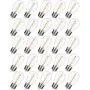 EMITTING Shatterproof & Waterproof S14 Replacement LED Light Bulbs –1W Equivalent to 10W, White Warm 2200K Outdoor String Lights Vintage LED Filament Bulb, E26 Base Edison LED Light Bulbs (S14-25PACK)
