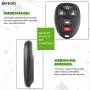 SCITOO Replacement for 2X5 Button Key Fob Keyless Entry Remote Fob Case for 04-16 Buick LaCrosse Chevrolet Malibu Pontiac G6 Series KOBGT04A SCITOO Replacement for 2X5 Button Key Fob Keyless Entry Remote Fob Case for 04-16 Buick LaCrosse Chevrolet Malibu Pontiac G6 Series KOBGT04A