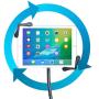 CTA Digital: Height-Adjustable Rotating Gooseneck Stand W/Attachable Locking Wheels for 7-13’’ Tablets/iPad 10.2-Inch (7th & 8th Gen.)/iPad Air 3/12.9-Inch iPad Pro/iPad Gen 6 & More