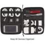 Electronic Organizers Travel Cable Storage, Electronics Accessories Cases for Cable, Charger, Phone, USB, SD Card
