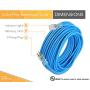 Coleman Cable 2629 Outdoor Extension Cord with Lighted Ends Made of Cold-Flex Weather-proof Material (100 Feet, 14/3, Blue)
