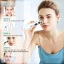 Blackhead Remover Pore Vacuum/IVETTO Blackhead Vacuum Face Acne Removal Blackhead Extractor Device/USB Rechargeable with 5 Probe heads