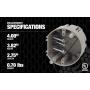 Madison Electric Products MSBFAN Fan Support 50/ lb, Maximum with Depth Adjustable