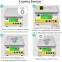CGOLDENWALL 5kg x 0.1g Digital Precision Electronic Balance Laboratory Lab Scale Industrial Weighing and Counting Scale Table Top Scale g/ct/lb/oz/DWT/tl Multi-Units Switchable (5000g, 0.1g)