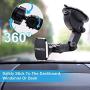 Magnetic Phone Car Mount, Panvox Universal Dashboard Windshield Car Phone Mount Holder with Upgraded 3.2'' Suction Cup,8 Strong Magnets Compatible with iPhone 11 Pro X XS Max XR Galaxy Note10 S10