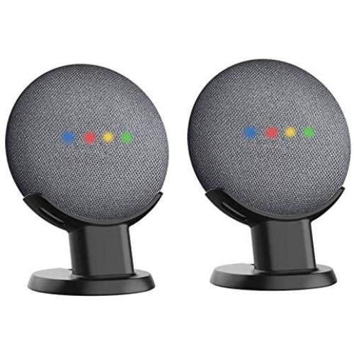 SPORTLINK Pedestal for Nest Mini (2nd Gen) and Google Home Mini (1st Generation) Improves Sound Visibility and Appearance - A Must Have Mount Holder Stand for Nest Mini (2nd Gen)/ Home Mini (2 Pack)
