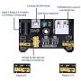 WayinTop Electronics Component Fun Kit w/E-Book, Upgraded Electronic Starter Kit with Breadboard Jumper Wires Kit, PCB Soldering Kit, LEDs & Resisitor Kit for Arduino/for Raspberry pi/ESP32/ESP8266