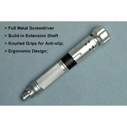 Nanch Small Precision Screwdriver Set,Professional Repair Toolkit with Build-in Extension Rod Handle and 22 High Strength Alloy S2 Bits.