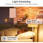 Smart Switch 4 Pack, Treatlife 2.4Ghz Smart Light Switch WiFi Light Switch Single-Pole, Neutral Wire Required, Works with Alexa and Google Home, Smart Home Remote Control, FCC/ETL Listed