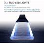 3X Large Magnifying Glass with [10 Anti-Glare & Fully Dimmable LEDs]-Evenly Lit Viewing Area-The Best Lighted Magnifier for Reading Small Fonts, Low Vision Seniors, Macular Degeneration, Inspection