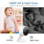 LaView Security Cameras 4pc,Home Security Camera Indoor 1080P,WiFi Cameras for Pet,Motion Detection,Two-Way Audio,Night Vision,Works with Alexa & Google Assistant,iOS & Android & Web Access,US Cloud