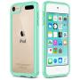 ULAK iPod Touch Case 7th Generation, itouch 6 Case, Slim Hybrid Hard PC Back Cover with Shock Absorption Bumper Conner, Premium Protective Cases for iPod Touch 7th/6th/5th Generation, Green