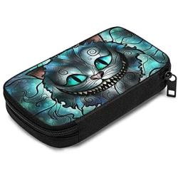 Hxuedan Cheshire Cat The Data Cable Storage Bag is A Portable and Independent Design SuitableVFor Travelers to Place The Data Cable, Earphone and Electronic Product Data Cable Storage Bag