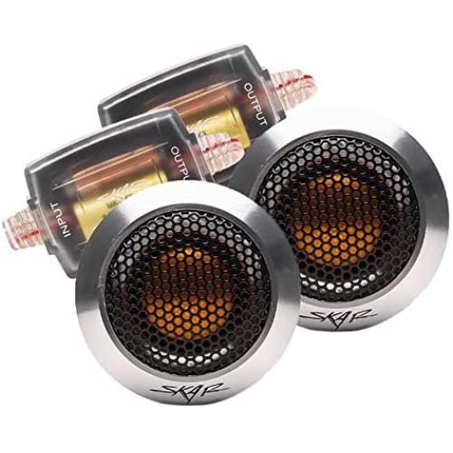 Skar Audio SPX-T 1-Inch 320 Watt Max Power Elite Neodymium Aluminum Dome Tweeters, Pair