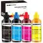 WOKOK Sublimation Ink refill for ecotank ET-2720 ET-2750 ET-2760 ET-2650 ET-3750 ET-4750 ET-7750 WF7710 WF7720 WF2760 WF3620 WF3640 WF3720 WF3730 XP4100 XP6100 XP7100 , Use for Heat Press Machine