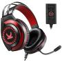 VANKYO Gaming Headset CM7000 with Authentic 7.1 Surround Sound Stereo PS4 Headset, Gaming Headphones with Noise Canceling Mic & Memory Foam Ear Pads for PC, PS4, Xbox One, Gamecube, Nintendo Switch