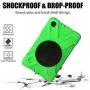 ZenRich Galaxy Tab A 8.4 Case (2020), SM-T307/SM-T307U Case with Kickstand Hand Strap and Shoulder Strap zenrich Heavy Duty Shockproof Case for Samsung Galaxy Tab A 8.4 T307 Verizon /Sprint (Green