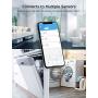 Govee WiFi Water Sensor, 100dB Adjustable Audio Alarm and Smart App Alerts, Leak and Drip Alert with Email, for Home, Basement