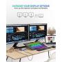 USB C Docking Station, UtechSmart 18in1 Quadruple Display Laptop Universal Docking Station for MacBook Pro & Windows,Thunderbolt 3 Dock with SSD Enclosure 3HDMI VGA 100WPD 5USB-A SD/TF Slot 3.5mm RJ45