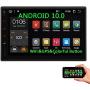 Double Din Android 10.0 Car Stereo 7 Inch Car Radio with Screen 2 Din Car GPS Navigation Head Unit Car Video Player in Dash Autoradio Support Bluetooth USB SD AV Out WiFi 4G Screen Mirroring