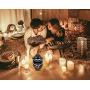 Ablily&Ganbana Led Flame Speakers,Flame Torch Warm Atmosphere Speaker Bluetooth 4.2 Wireless Portable Outdoor Indoor HD Audio Speaker with LED Flickers Warm Night for iPhone/iPad/Android (1 Pack)