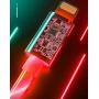 6ft LED Charger Cable, Light Up Visible Flowing Charger Charging Cord Compatible with Phone12 Plus/XS/XR/X/11/8 Plus / 8/7 Plus/6 Plus/5/5S (6FT, Red)