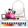Sorbus Acrylic Monitor Riser, Laptop, Computer Desktop Stand, Clear Desk Display Tray Shelf with Carry Handles, Jewelry, Laptop Monitor, Showcase Fixtures, Food Service Display Risers (Large)