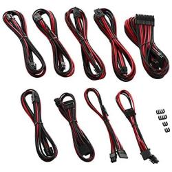 CableMod PRO ModMesh C-Series RM (Black Label) / RMi / RMX Cable Kit - Black / RED