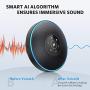 Bluetooth Speakerphone - Conference Speaker for 5-8 People Business Conference Phone 360º Voice Pickup 4 AI Microphone Self-Adaptive Conference Call Speaker Skype USB Speakerphone