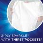 Sparkle Paper Towels, 24 = 47 Regular Rolls, Modern White, Pick-a-Size Plus