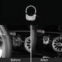 Pursuestar Bling Bling Crystal Button Start Ignition Control Switch Cover Car Interior Trim Sticker Decals for Mercedes Benz 2019 2020 A B Class 2020 GLB GLA CLA