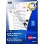 Avery Self-Adhesive Laminating Sheets, 9'' x 12'', Permanent Adhesive, 10 Clear Laminating Sheets (73603)
