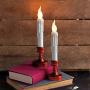 LED Taper Candles, Flameless Battery Operated Candle, Realistic Flickering Dripping Electric Taper Candles, Warm White Bulb, Pack of 6 LED Taper Candles, Flameless Battery Operated Candle, Realistic Flickering Dripping Electric Taper Candles, Warm White Bulb, Pack of 6