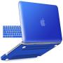 IBENZER MacBook Pro 13 Inch case A1278 Release 2012-2008, Plastic Hard Shell Case with Keyboard Cover for Apple Old Version Mac Pro 13 with CD-ROM, Royal Blue, P13RBL+1A