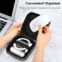 FINPAC Macbook Charger Organizer Case, Small Electronic Organizer Bag for MacBook Power Adapter, Portable Storage Travel Pouch for Laptop Accessories, Magic Mouse, USB Drives, GoPro, Gadget, Tech Gear