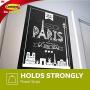 Command Poster Hanging Strips Value Pack, Small, White, 60-Strips (17024-60ES)