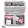 CaseSack Case for Braun Epilator for Women Silk-epil 9 9-890, 9 9-961V, 9 7, 5 5-620; Panasonic ES2216PC, Hizek, Electronic Shaver, Room for Shaver and Charger, mesh Pocket for Other Accessories, det