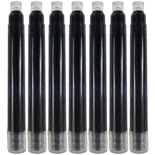 Gullor Ink Cartridges Fit Jinhao Foutain Pen, Black Ink, Set of 25 PCS