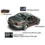 eSATAH Car Rear View Camera for Mercedes Benz C180 C200 C280 C300 C350 C63 AMG & HD CCD Night Vision Waterproof and Shockproof Reversing Backup Camera