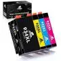 IKONG 934XL 935XL Compatible Replacement for HP 934 and 935 Ink Cartridges for HP Officejet Pro 6830 6230 6835 6812 6815 6820 6220 Printers